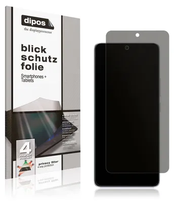 Produktbild von Blickschutzfolie für Xiaomi Redmi Note 13 Pro 5G matt Schutzfolie Folie Display Schutz dipos