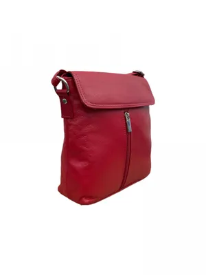 Produktbild von C1751 Cinino Ledertasche Umhängetasche Rot