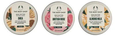 Image de The Body Shop Kit de trois beurres corporels 3 x 50ml