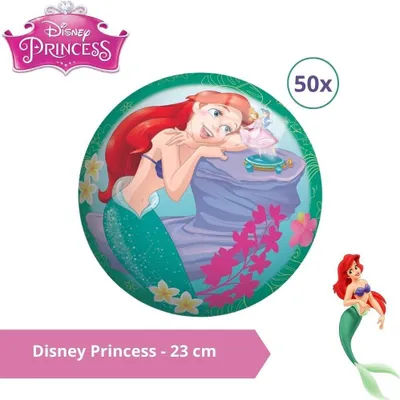 Produktbild von Ball - Vorteilspack - Disney Princess - 23 cm - 50 Stück