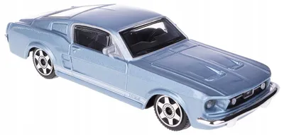Produktbild von Bburago Ford Mustang GT Metallmodell 1:43 blau