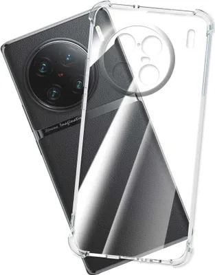 Produktbild von TPU Hülle Clear Armor Soft Case für vivo X90 Pro Plus (V2227A, 6.78'') - transparent