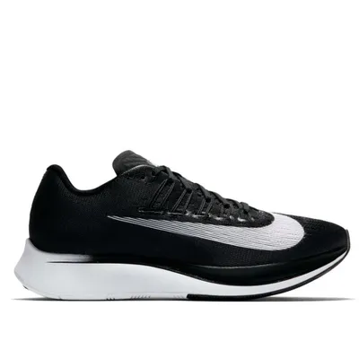 Produktbild von Nike Zoom Fly, Laufen, Weiblich, Erwachsener, Schwarz, Weiß, Einfarbig, Schnürverschluss