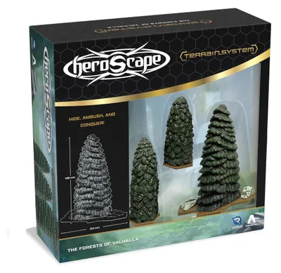 Zdjęcie produktu dla Heroscape: Forests of Valhalla – Dodatek terenowy – Dodatek do gry planszowej – wersja angielska