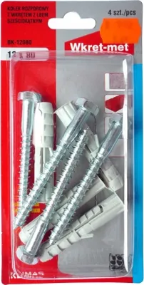 Produktbild von Sechskant-Spreizschrauben 12x80 4 Stück