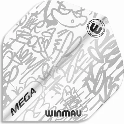 Obrázok produktu pre Winmau 6900.243, Krídlo šípky, Biela, Dospelý, 3 kusov
