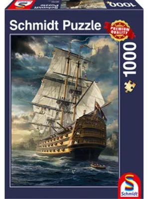 Obrázek produktu pro Puzzle Schmidt Spiele, 1000 dílků, Plachty vzhůru