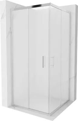Zdjęcie produktu dla Mexen Rio kabina prysznicowa kwadratowa 90 x 90 cm, szron, chrom - 860-090-090-01-30