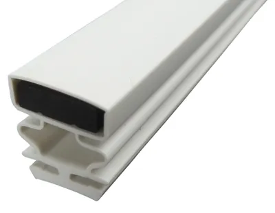 Produktbild von Magnetdichtung Profil groß M, 2000mm, Grau (Kühlschrankdichtung)