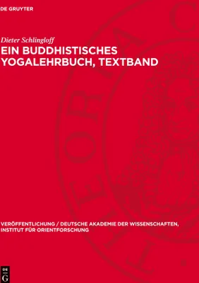 Produktbild von Ein Buddhistisches Yogalehrbuch, Textband