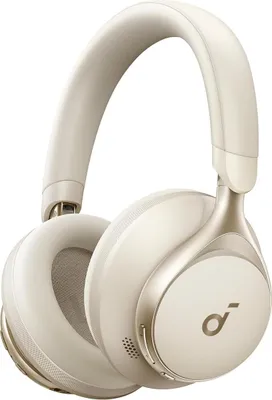 Produktbild von Space One Kabellose Over-Ear Bluetooth Kopfhörer, Aktives Noise Cancelling, 2X stärkere Stimmunterdrückung, 40h Wiedergabe, App, Bluetooth 5.3