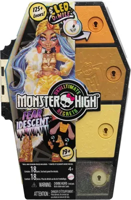 Obrázek produktu pro Monster High Skulltimate Secrets HNF76, Módní panenka, Ženy, 4 rok/roky, Dívka, 324 mm, Vícebarevný