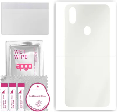 Produktbild von apgo Rückseite Schutzfolie, Matt, kompatibel mit Oukitel C15 Pro Plus, Hinten Hydrogel-Displayschutzfolie mit Positionierhilfe, kratzfest, einfache Montage