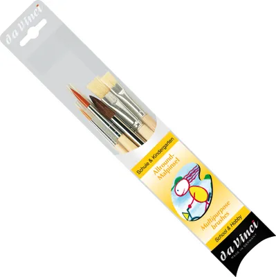 Produktbild von Pinsel-Set Allround-Malpinsel DAVINCI GH4211 5St