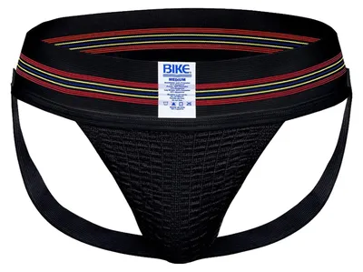 Image de BIKE Original 3 Inch Jock Black - 1x Taille XL