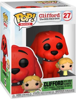 Produktbild von Clifford The Big Red Dog - Clifford with Emily Elisabeth 27 - Funko Pop! - Vinyl Figur