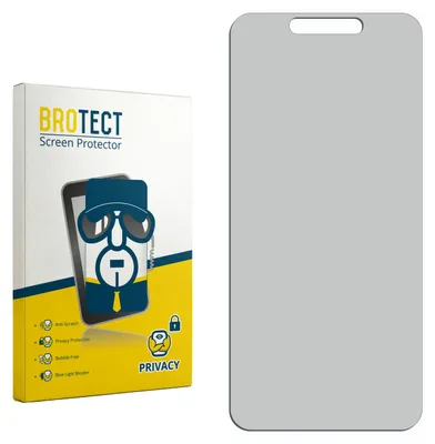 Produktbild von BROTECT Sichtschutzfolie für Oukitel P1 Pro Anti-Spy Privacy Sichtschutz Blickschutz Folie Blaulicht-Schutz