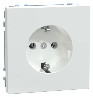 Produktbild von Merten SCHUKO-Steckdose, Steckklemmen, Lotosweiß, System Design, 1 Stk.