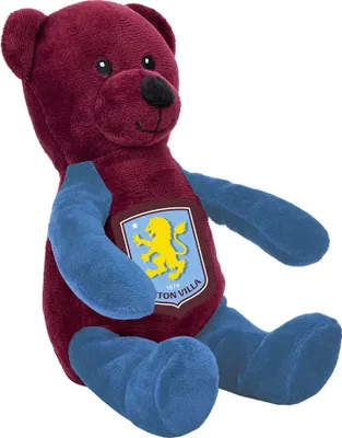 Obrázok produktu pre Aston Villa FC - Kontrastný plyšový medvedík TA13577 (jedna veľkosť) (červené víno/nebesky modrá)