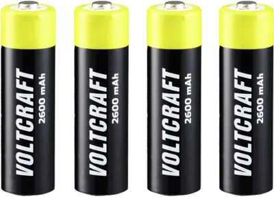 Produktbild von VOLTCRAFT Endurance Mignon (AA)-Akku NiMH 2600 mAh 1.2 V 4 St.