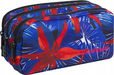Zdjęcie produktu dla Piórnik CoolPack Primus z 3 przegrodami, kolor Hawaiian Blue