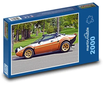 Zdjęcie produktu dla Puzzle 2000 Klasyczny samochód sportowy z lat 70. - martinpuzzle