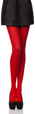 Image de Collants en microfibre pour femmes Antie AN-122 60 deniers (rouge, XXL) .