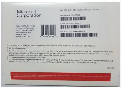 Produktbild von Microsoft Windows 7 Professional