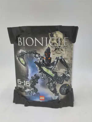 Produktbild von LEGO 8972 Atakus  LEGO Anzahl Anleitungen: 1, Thema: LEGO Bionicle, Anzahl Teile: 13, Veröffentlicht in: 2009, Altersberatung: 6+, Zahl: 8972-1, UPC: 673419111652, Gewicht: 0.1154 KG, Verpackungsmaße (lxbxh): 12.5 x 14.5 x 7 cm, EAN: 5702014533110