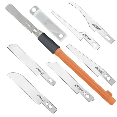 Obrázok produktu pre Miniatúrna ručná píla pre modelárstvo, s 8 pilkami, ideálna na modelovanie a hobby projekty