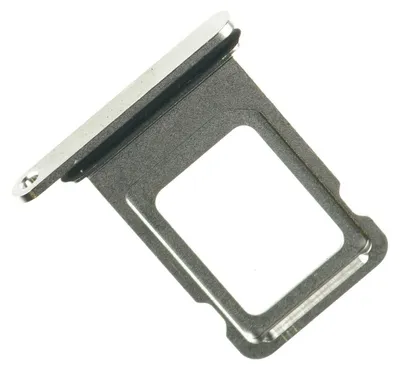 Produktbild von iPhone 13 Pro Sim Karten Halter Tray Fach, Silber