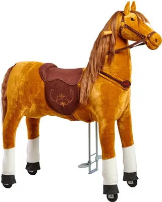 Produktbild von Mechanisches Pferd auf Rollen Ponnie Fancy XL PRO