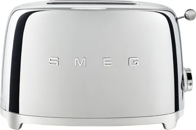 Produktbild von Smeg TSF01SSEU chrom 2-Scheiben-Toaster 950 Watt Krümelschublade Stopptaste 6 Stufen