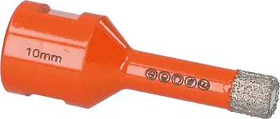 Produktbild von BTEC Diamantbohrkrone SPECIAL ORANGE M14 Ø 10 mm Fliesen Keramik Feinsteinzeug Fliesenbohrkrone Fliesenbohrer Diamantbohrer