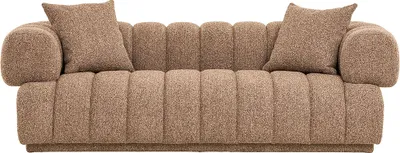 Produktbild von Aurora Sofa Mit 2 Kissen braun.