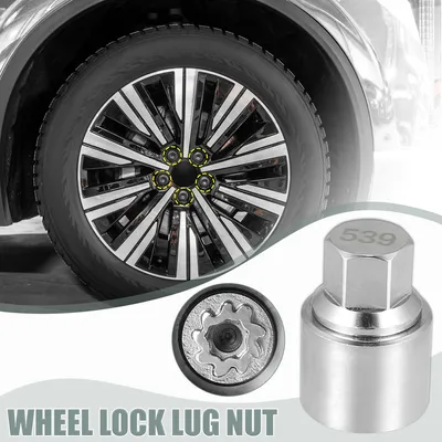Image de 539 Clé Démontage Serrure Douille Écrou Antivol de Roue Voiture pour VW Touareg Magotan Tiguan Phaeton