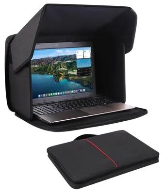 Produktbild von Faltbarer Laptop-Sonnenschutz für 15-16 Zoll Laptops