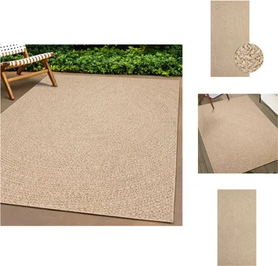 Immagine prodotto di vidaXL Tappeto 80x150 cm effetto juta per interni ed esterni - Tappeti