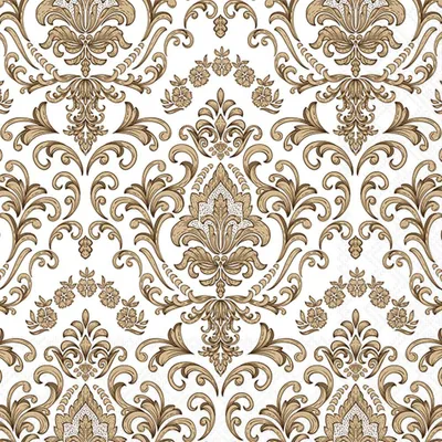 Produktbild von Servietten 33x33 cm - Baroque ornament gold