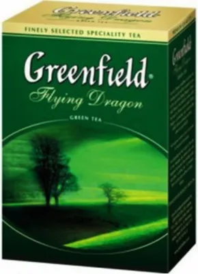 Produktbild von Greenfield chinesischer Grüntee Flying Dragon 200g loser grüner Tee green Tea