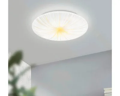 Obrázok produktu pre Eglo 900499 NIEVES 1 LED stropné svietidlo 19,5W Ø410mm Biela zlatá teplá biela