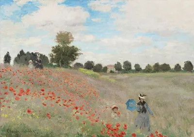 Produktbild von BLUEBIRD Puzzle Mohnblumen in Argenteuil (1873) 1000 Teile