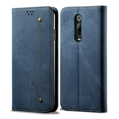 Obrázek produktu pro Xiaomi Mi 9T Pouzdro, Kožené Peněženkové Pouzdro s Magnetickým Uzavíráním a Pouzdro s Funkcí Stojánku pro Xiaomi Mi 9T / Redmi K20 / K20 Pro modré