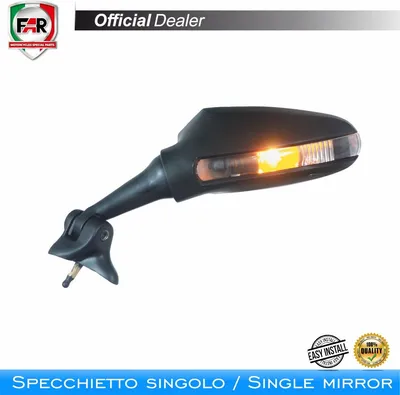 Produktbild von Rechtes Verkleidungsspiegel 6336 schwarz für Ducati