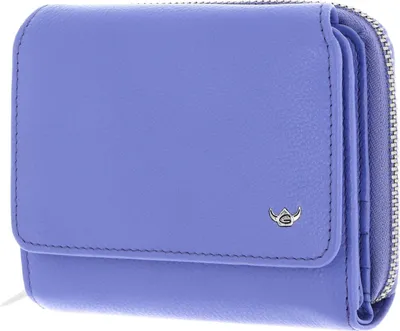 Produktbild von Golden Head Leder Geldbörse Madrid RFID Protect Zipped Billfold Coin Wallet Lavender flieder