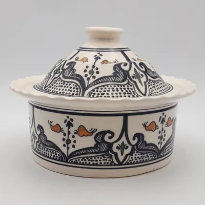 Image de Cocotte Querouana Marocain noir - D 25 cm