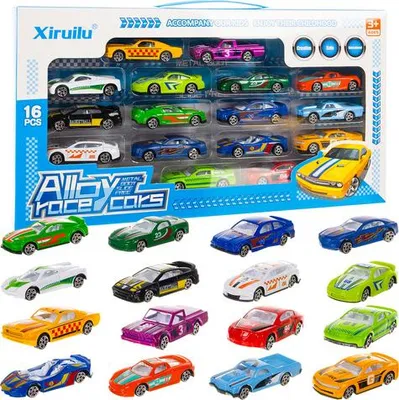 Immagine prodotto di Auto colorate/molle 1:64 - 16 pezzi 26319