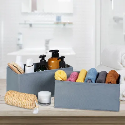 Immagine prodotto di Set di organizer per cassetti, 8 pezzi, scatole portaoggetti pieghevoli