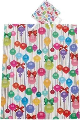 Obrázok produktu pre Geschenktasche - Weihnachtskugeln - Maße ca. 17,8 x 9,8 x 22,9 cm