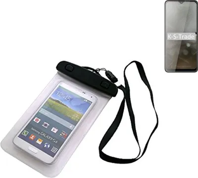 Produktbild von K-S-Trade Schutz Hülle Handy Hülle Kompatibel mit Cubot Note 10 Beach Bag wasserdicht 16cm x 10cm Schutzhülle Staub Sand Flachwasser Beachbag Case